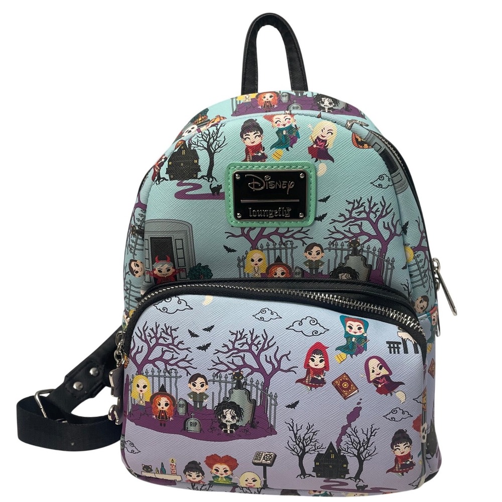 Disney Loungefly Hocus Pocus Sanderson Sisters Chibi Mini Backpack WDBK17500621
